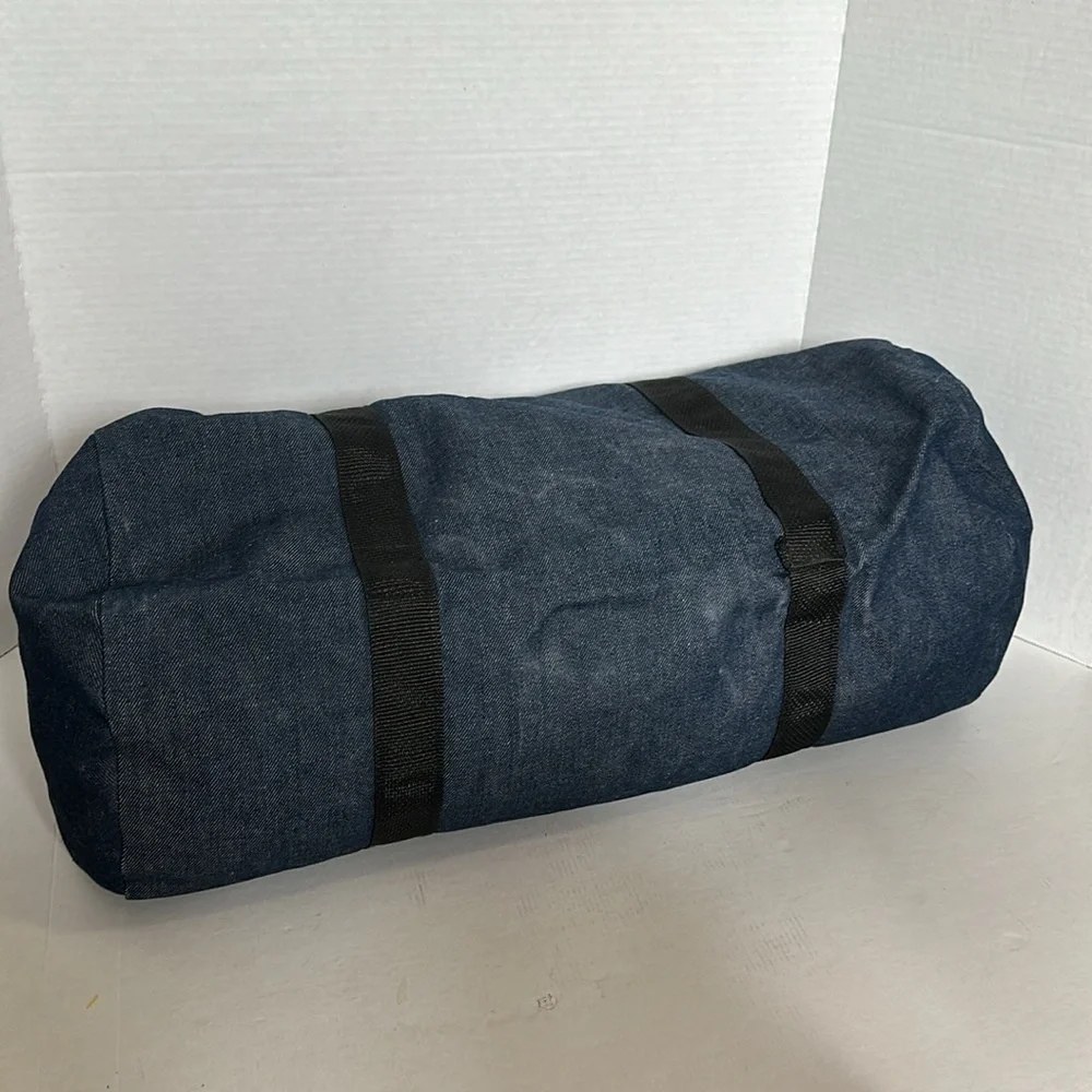 Swift Denim denim duffel bag NWOT